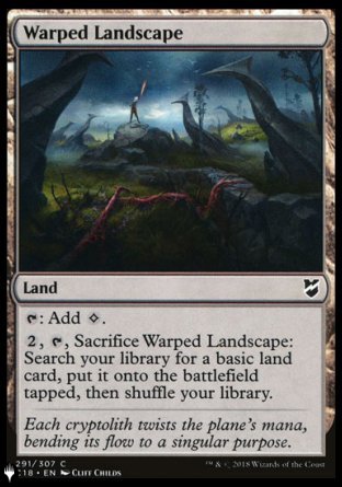 Warped Landscape [The List] Sale