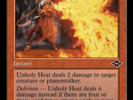 Unholy Heat (Retro) [Modern Horizons 2] For Discount