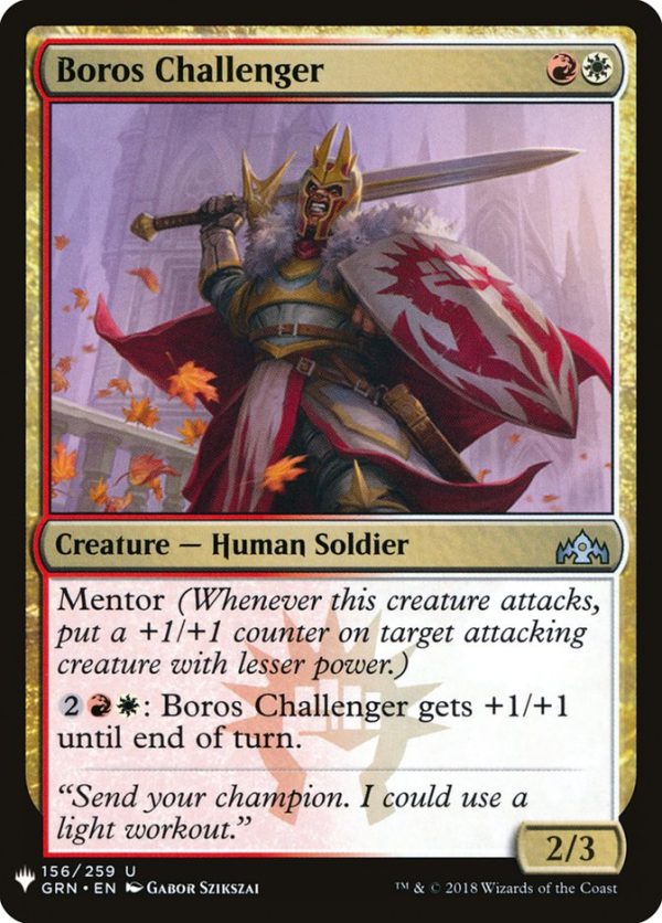 Boros Challenger [Mystery Booster] on Sale