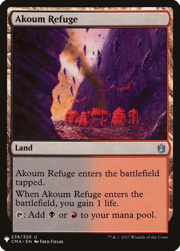 Akoum Refuge [Mystery Booster] For Sale