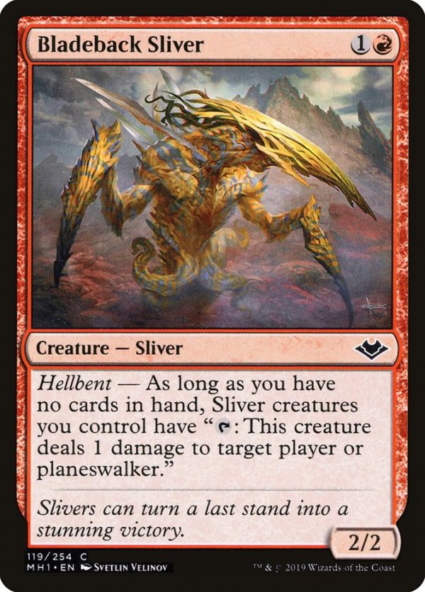 Bladeback Sliver [Modern Horizons] Cheap