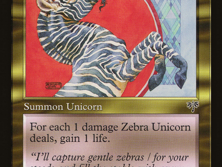 Zebra Unicorn [The List] Fashion