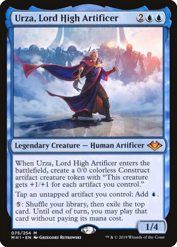 Urza, Lord High Artificer [Modern Horizons] Sale