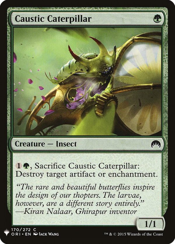 Caustic Caterpillar [Mystery Booster] For Sale