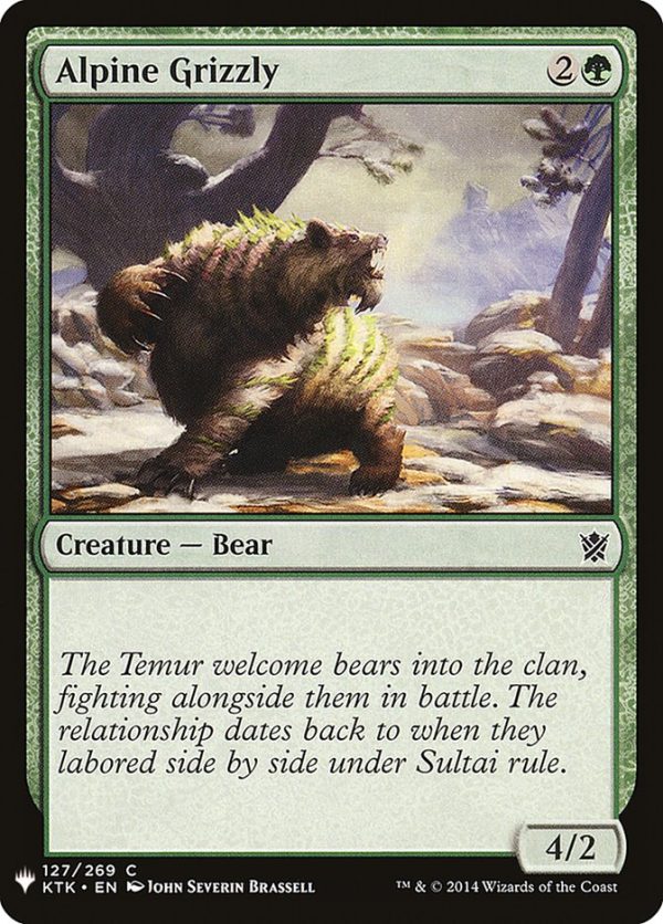 Alpine Grizzly [Mystery Booster] Cheap