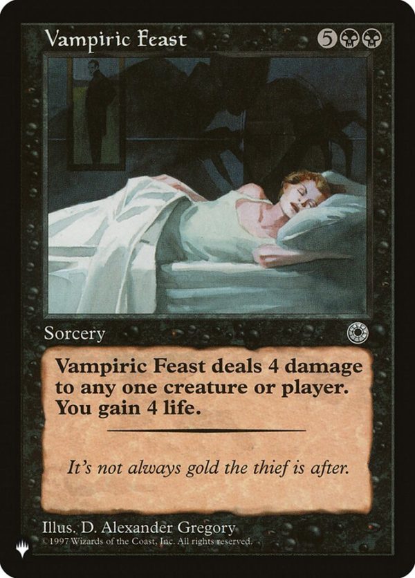 Vampiric Feast [The List] Sale