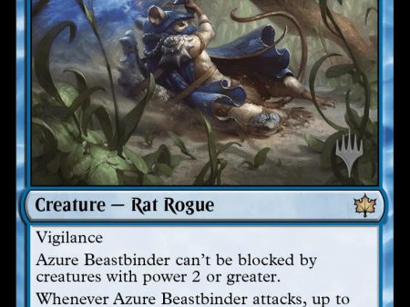 Azure Beastbinder (Promo Pack) [Bloomburrow Promos] Discount