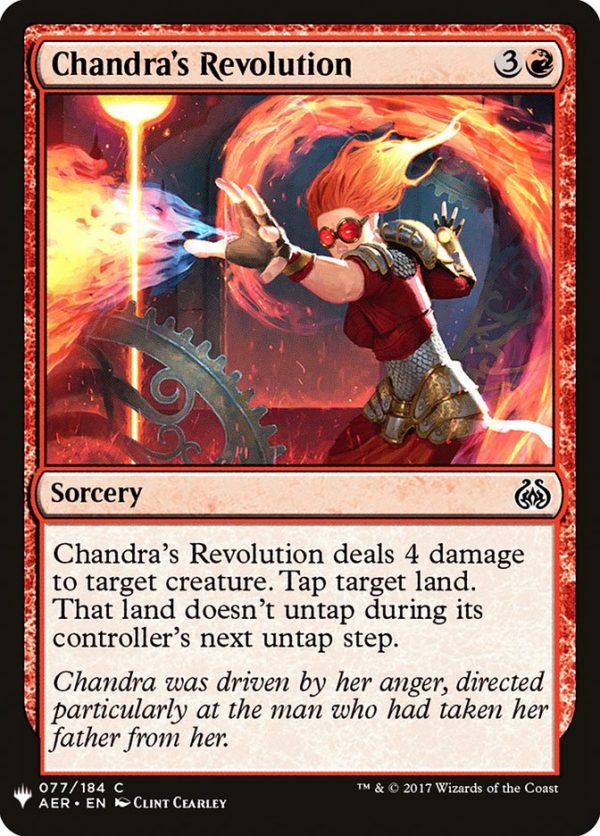 Chandra s Revolution [Mystery Booster] Cheap