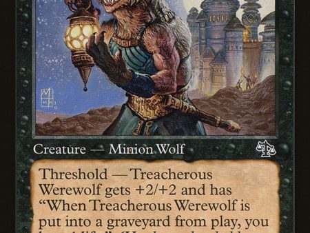 Treacherous Werewolf [The List] Online Hot Sale