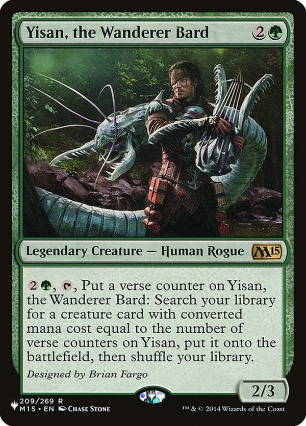 Yisan, the Wanderer Bard [The List] Online Sale