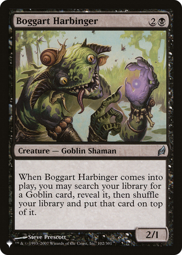 Boggart Harbinger [The List] Online Sale