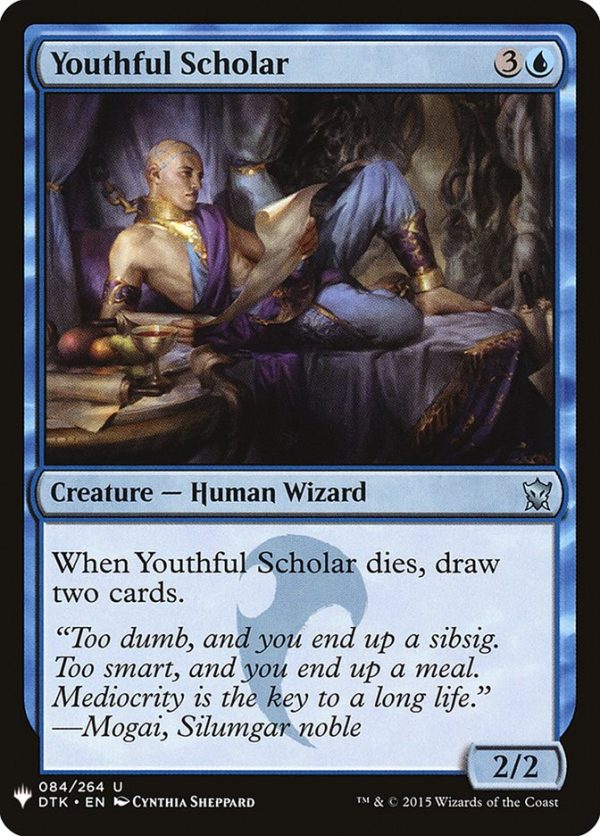 Youthful Scholar [Mystery Booster] Supply