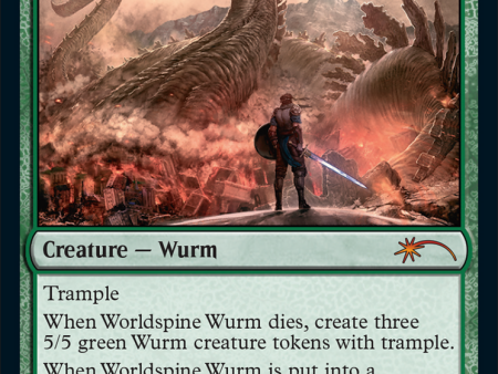 Worldspine Wurm [Secret Lair Drop Series] Cheap