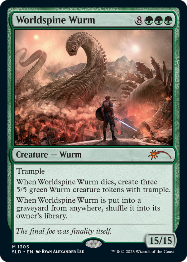 Worldspine Wurm [Secret Lair Drop Series] Cheap