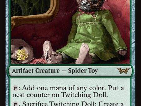 Twitching Doll [Duskmourn: House of Horror Prerelease Promos] Online Sale