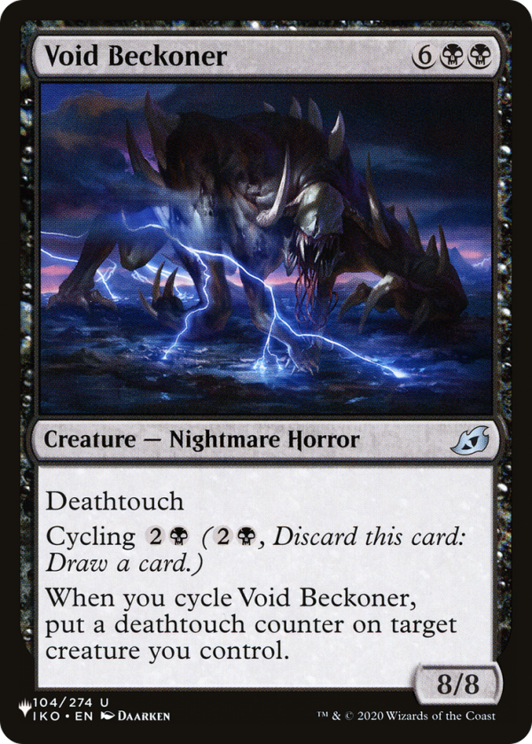 Void Beckoner [The List] Cheap