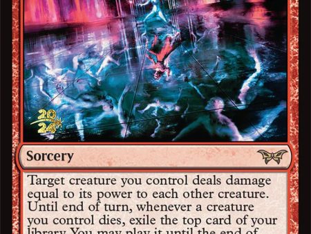 Waltz of Rage [Duskmourn: House of Horror Prerelease Promos] Supply