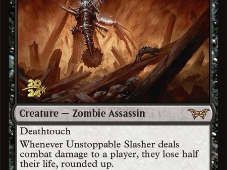 Unstoppable Slasher (0119) [Duskmourn: House of Horror Prerelease Promos] Supply