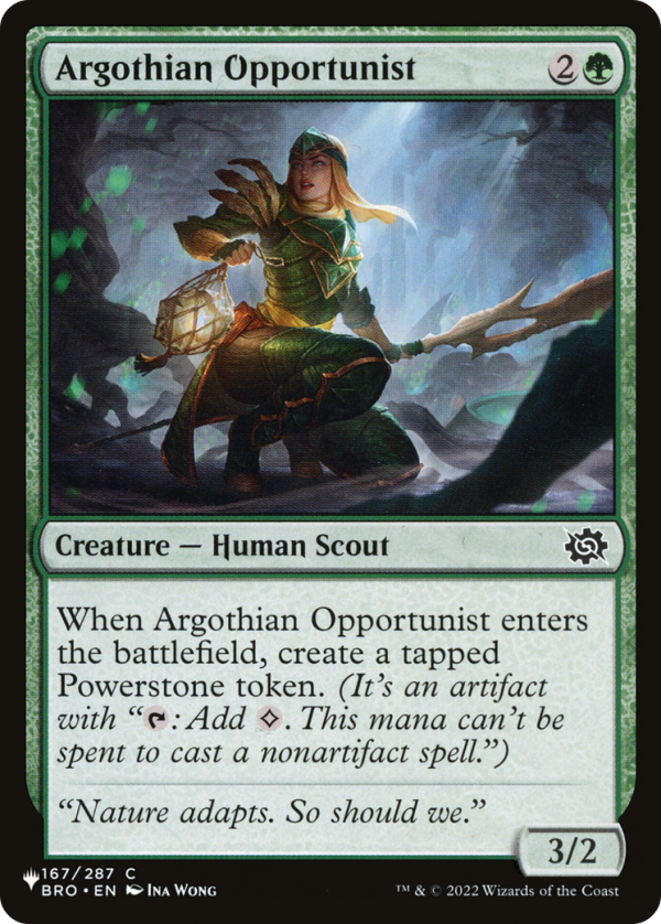 Argothian Opportunist [The List] Cheap