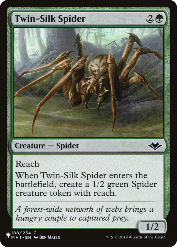 Twin-Silk Spider [The List] For Discount