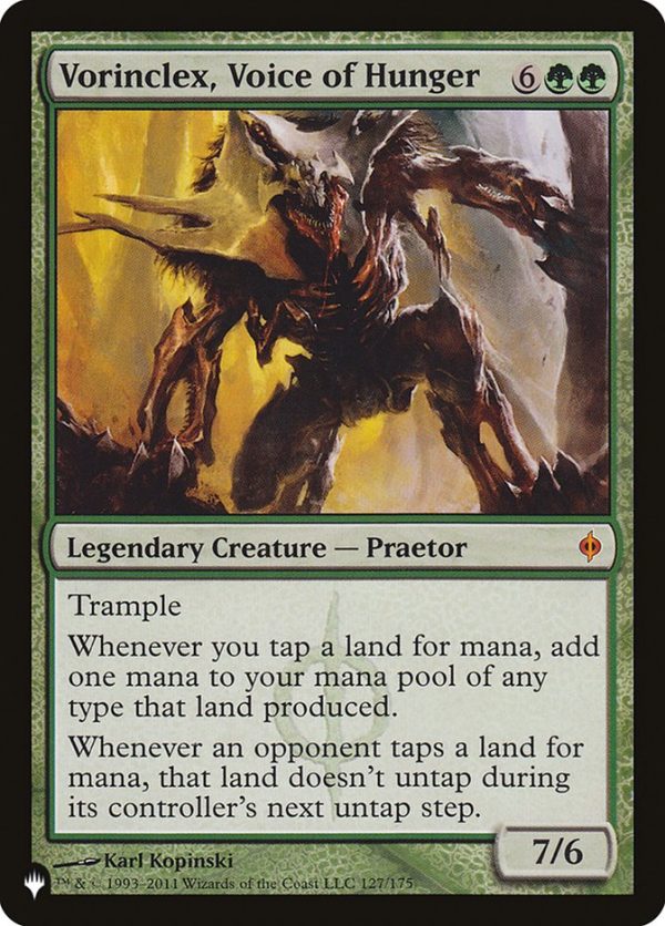 Vorinclex, Voice of Hunger [The List] Cheap