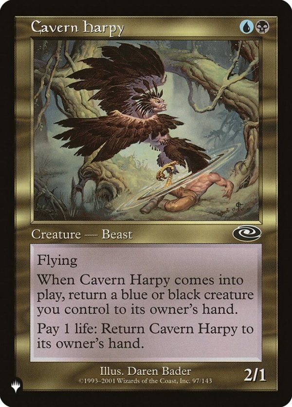 Cavern Harpy [The List] Online