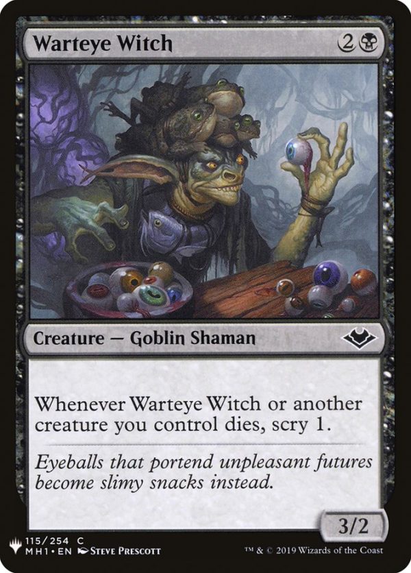 Warteye Witch [Mystery Booster] For Cheap