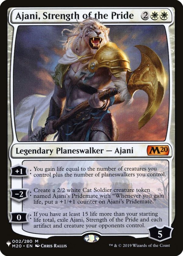 Ajani, Strength of the Pride [The List] Supply