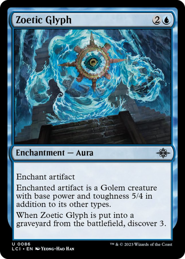 Zoetic Glyph [The Lost Caverns of Ixalan] Hot on Sale