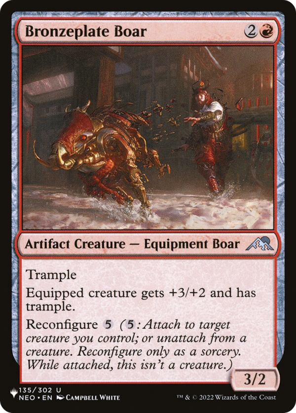 Bronzeplate Boar [The List] Discount