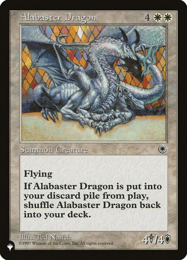 Alabaster Dragon [The List] Online Sale