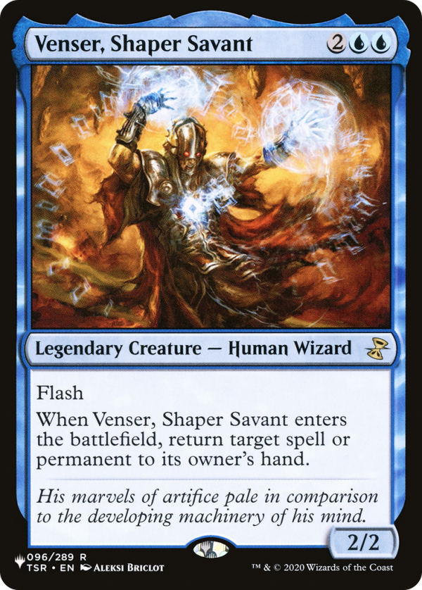 Venser, Shaper Savant [The List] Online now