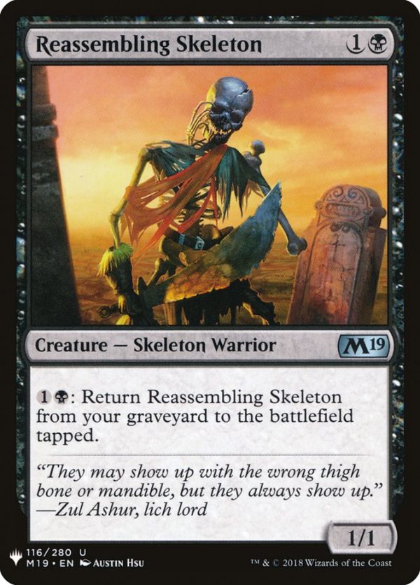 Reassembling Skeleton [Mystery Booster] For Discount