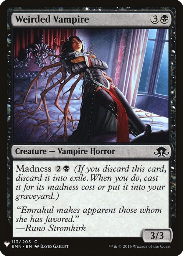 Weirded Vampire [Mystery Booster] Discount