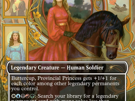 Buttercup, Provincial Princess - Sisay, Weatherlight Captain [Secret Lair Drop Series] Cheap