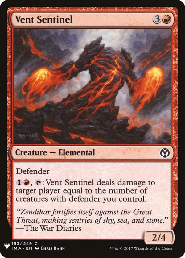 Vent Sentinel [Mystery Booster] Online Hot Sale