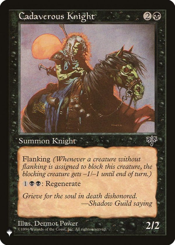 Cadaverous Knight [The List] Sale