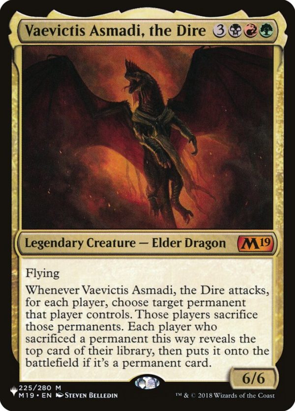 Vaevictis Asmadi, the Dire [The List] Online Hot Sale