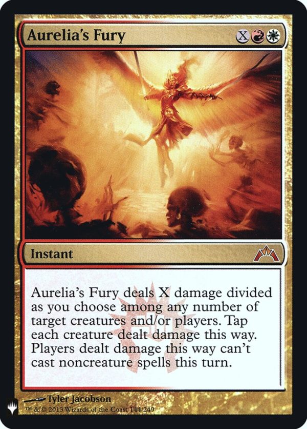 Aurelia s Fury [Mystery Booster] For Sale