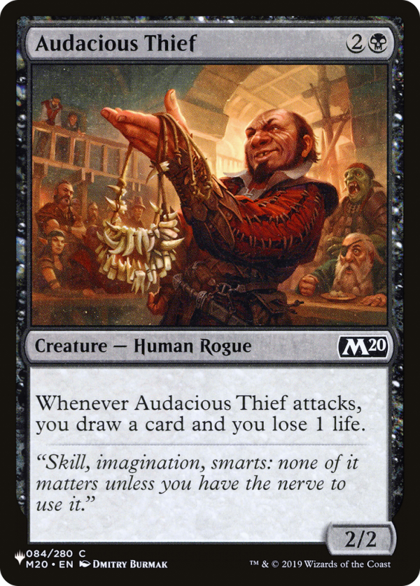 Audacious Thief [The List] For Discount