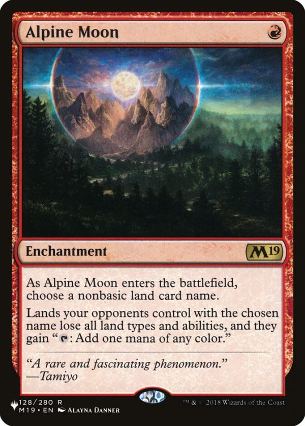 Alpine Moon [The List] For Cheap