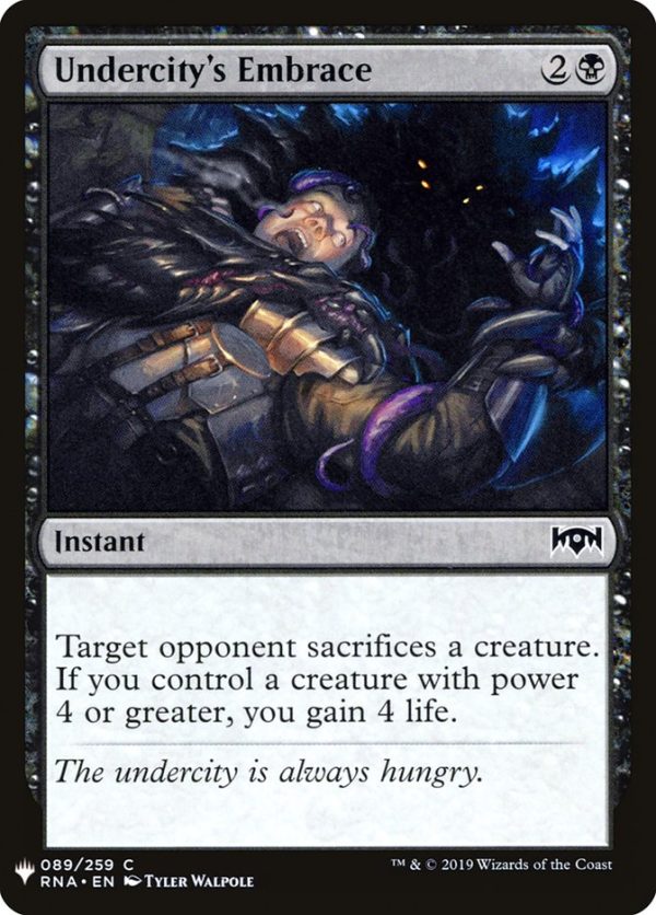 Undercity s Embrace [Mystery Booster] For Cheap