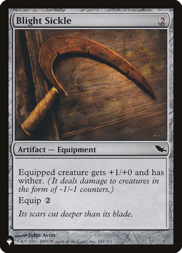 Blight Sickle [The List] Hot on Sale