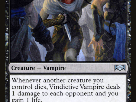 Vindictive Vampire [The List] For Discount