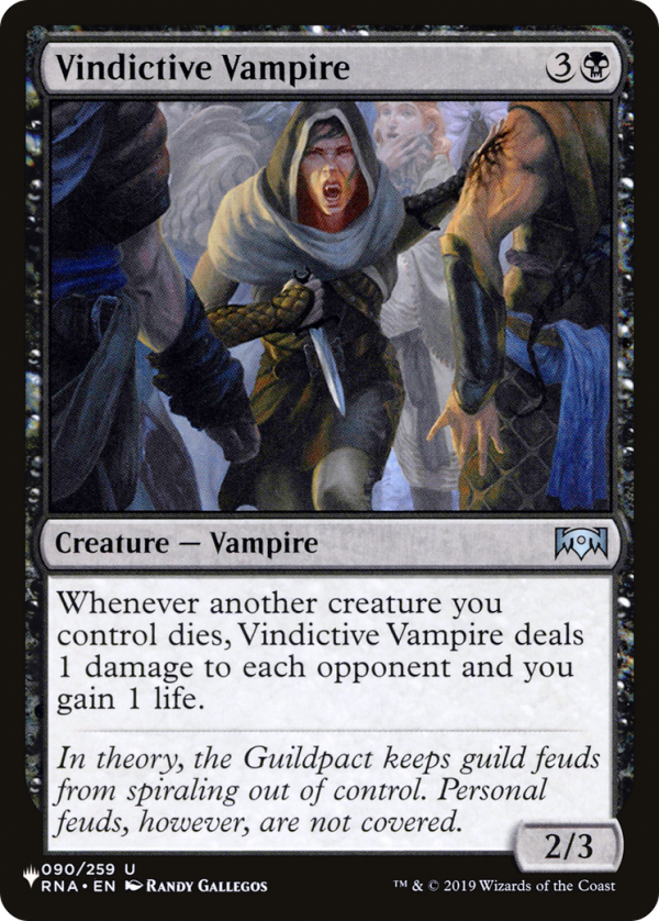 Vindictive Vampire [The List] For Discount