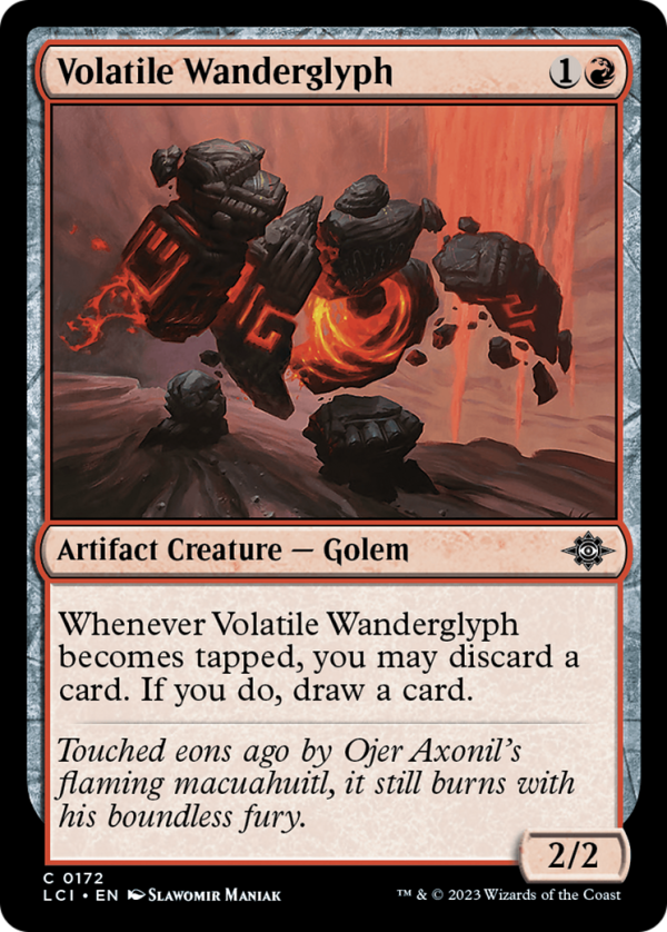 Volatile Wanderglyph [The Lost Caverns of Ixalan] Supply