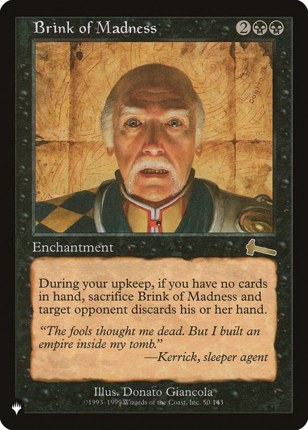 Brink of Madness [The List] For Cheap