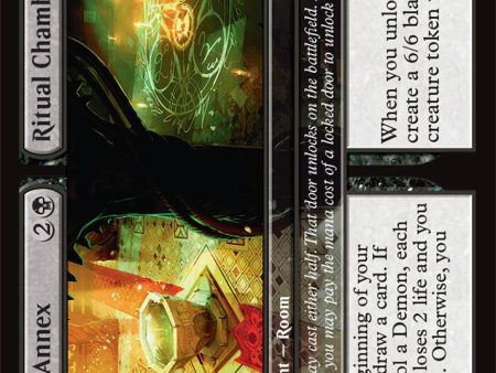 Unholy Annex    Ritual Chamber [Duskmourn: House of Horror Prerelease Promos] Sale