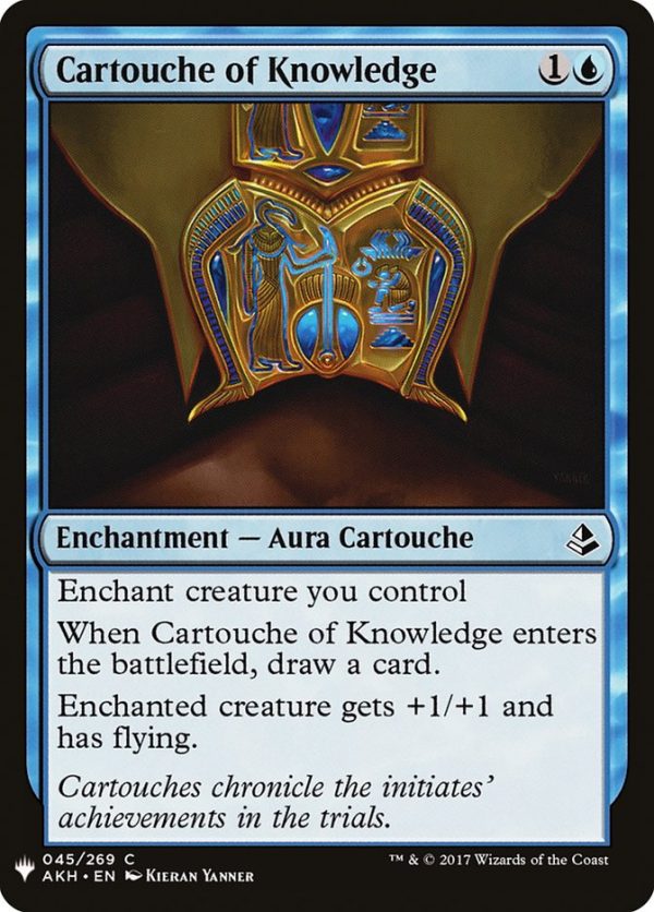 Cartouche of Knowledge [Mystery Booster] Sale