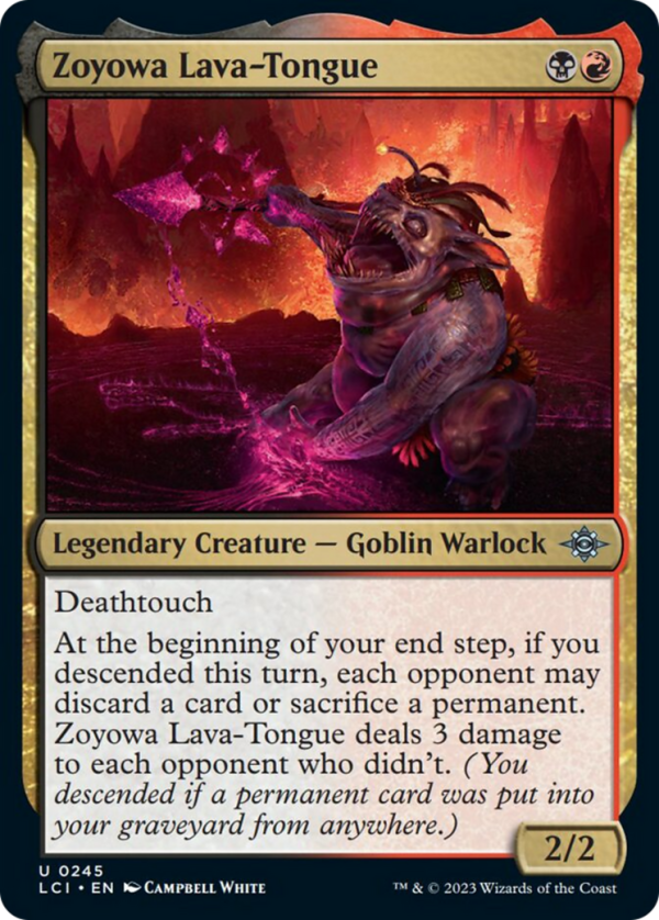 Zoyowa Lava-Tongue [The Lost Caverns of Ixalan] on Sale